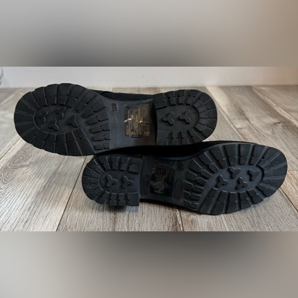 White Mountain~ Women’s Black Size 10 CHASTITY BOOT Moto Style Ankle Bootie NWOB - Picture 7 of 11